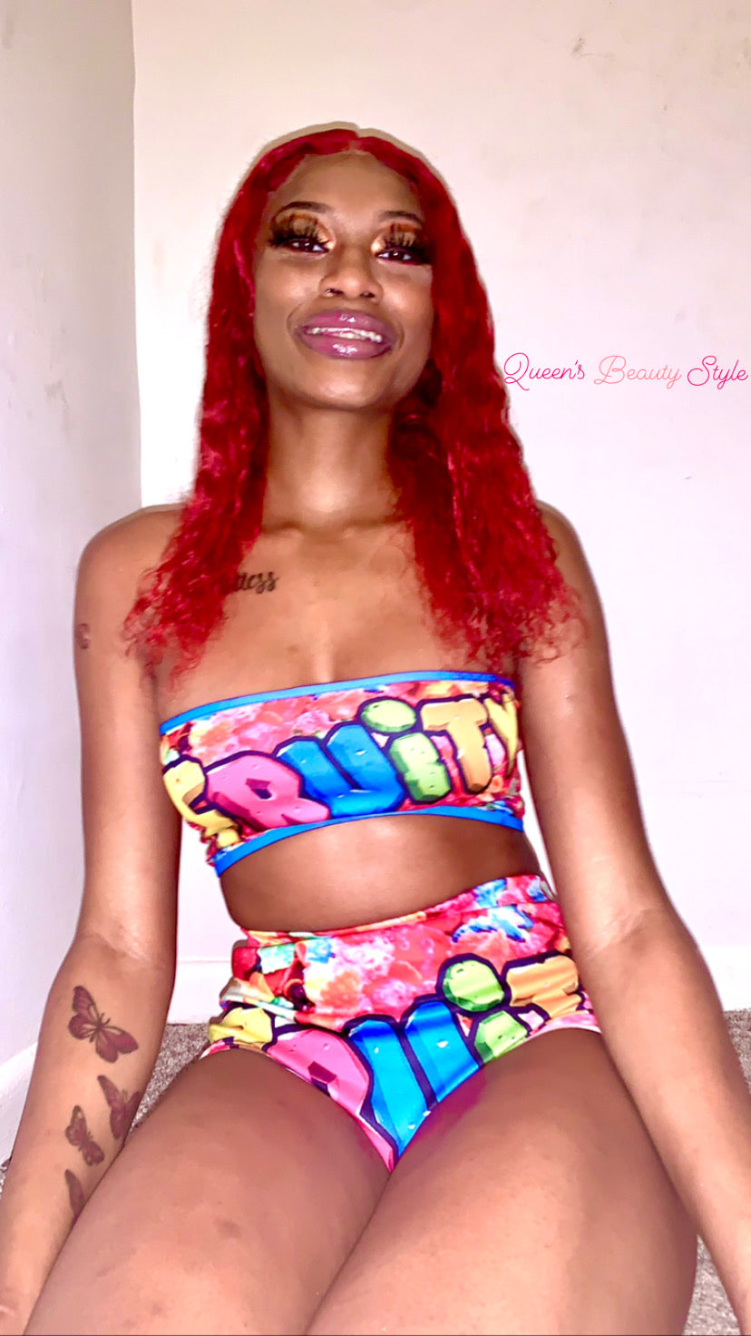 Fruity Pebbles 2 Piece Set